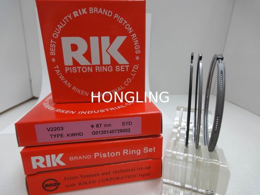 Kubota V2203 piston ring, cylinder diameter 87MM, size: 2.5 * 2 * 5