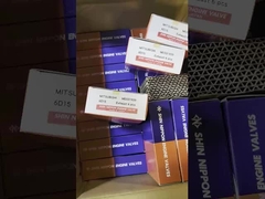 دریچه Mitsubishi 6D15 ME031937 ME031939 ، دریچه S4Q 32C04-10100 32C04-11100 ،