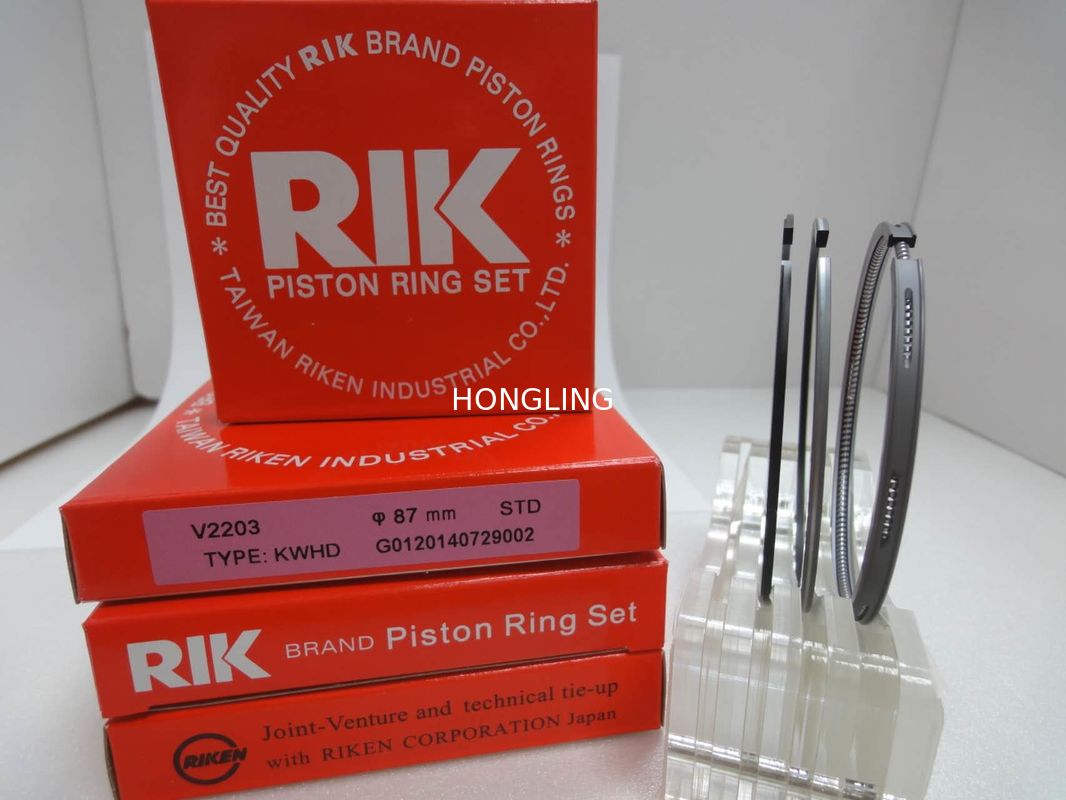 Kubota V2203 piston ring, cylinder diameter 87MM, size: 2.5 * 2 * 5