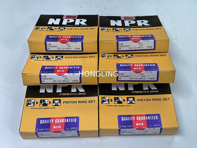 HINO J08E J07E  engine piston ring  13011-E0370 YDH20109ZZ