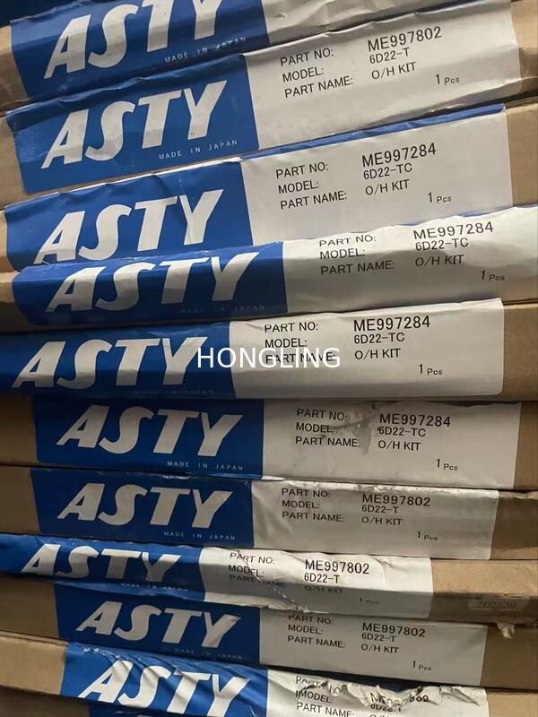 Mitsubishi overhaul package ASTY ME997284 6D22-TC ME996271 6D14-4 ME996276 6D16-2T